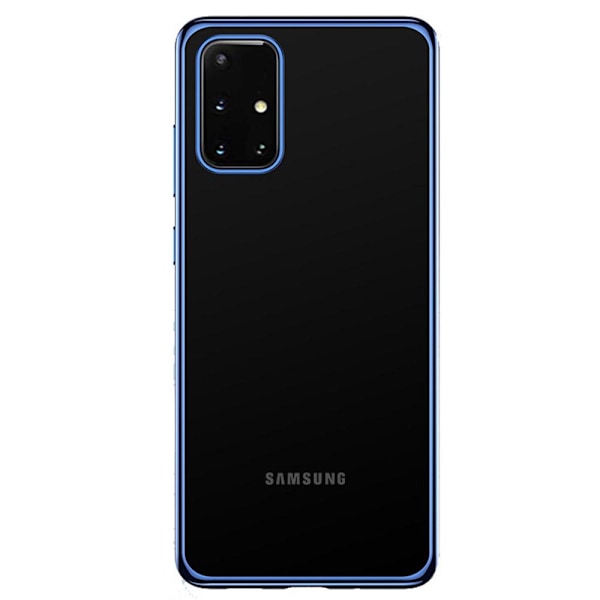 Samsung Galaxy A71 - Silikonskal FLOVEME Blå