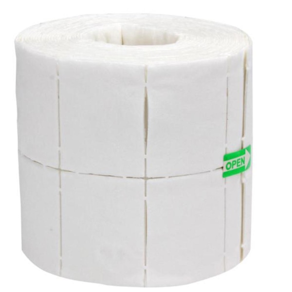 Rengörings Pads (Bomull) Vit 300-Pack