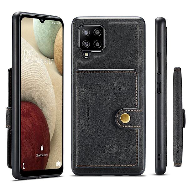 Samsung Galaxy A12 - Cover med kortholder Röd