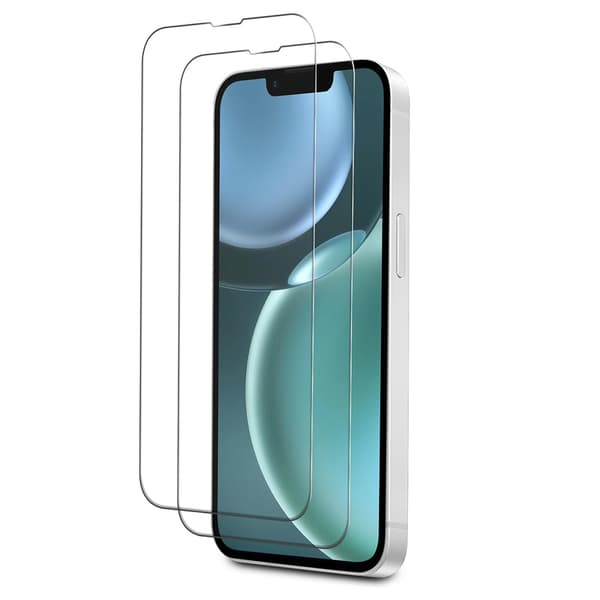 iPhone 16E 2-pack skärm & linsskydd  Tunt & tåligt Transparent