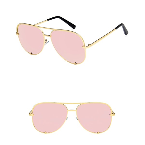 Polariserade Solglasögon HÖG KVALITET Guld/Blå/Rosa