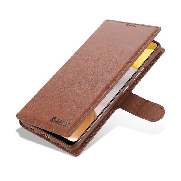 Samsung Galaxy A12 - Praktisk AZNS Wallet Case Svart
