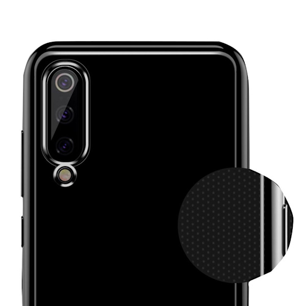 Samsung Galaxy A70 - Silikonskal (FLOVEME) Black Svart