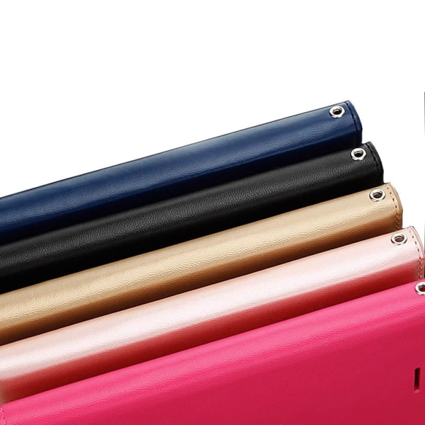 iPhone 12 Pro Max – käytännöllinen lompakkokotelo (HANMAN) Marinblå