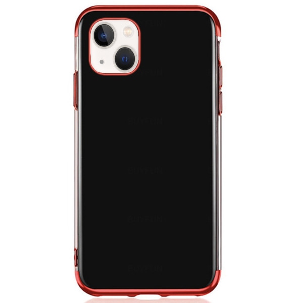 iPhone 13 Mini - Floveme silikondeksel Röd
