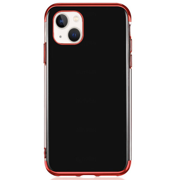iPhone 13 Mini - Floveme Silikonskal Silver