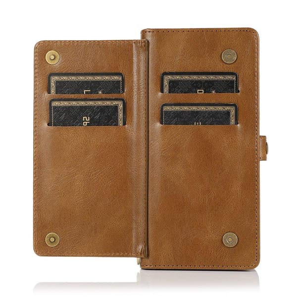 Samsung Galaxy S21 - Praktisk 2-1 Wallet etui Roséguld