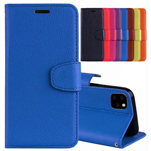 iPhone 11 Pro Max - Praktiskt Plånboksfodral (NKOBEE) Blue Blå