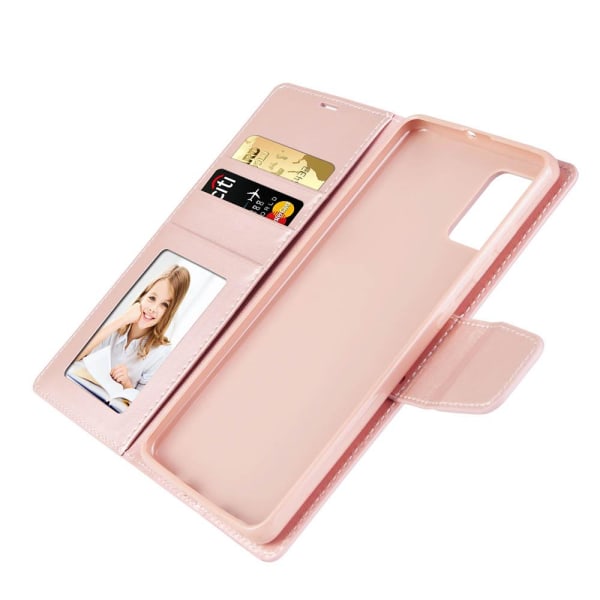 Samsung Galaxy S20 - Hanman Wallet-deksel Roséguld