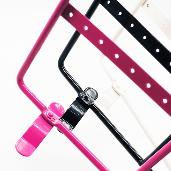Elegant Praktiskt Smyckes Ställ av Metal (LEMAN) Rosa