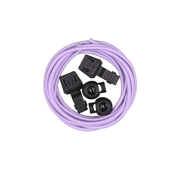 Elastiska Skosnören (Inklusive Dragsko) Längd: 100cm Vit