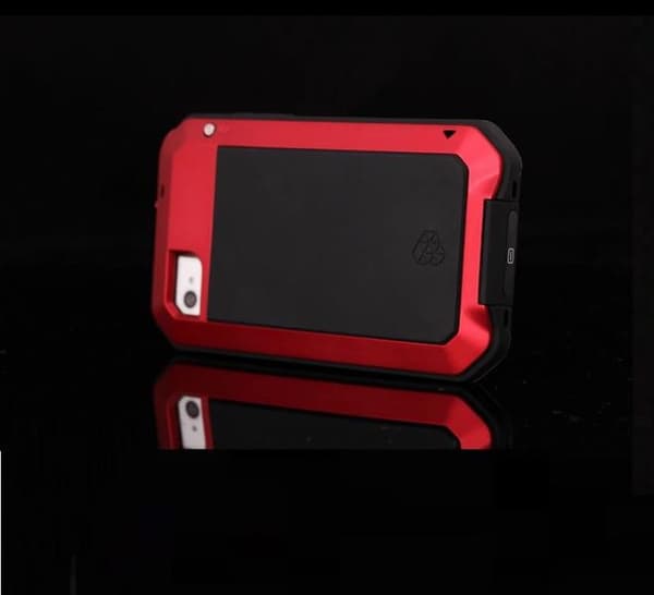 HEAVY DUTY Shock Drop (Stryktålig) Aluminum för iPhone 8Plus Silver/Grå