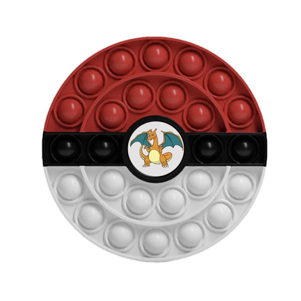 Fidget Toy Simple Dimple Pop It Pokéboll Charizard