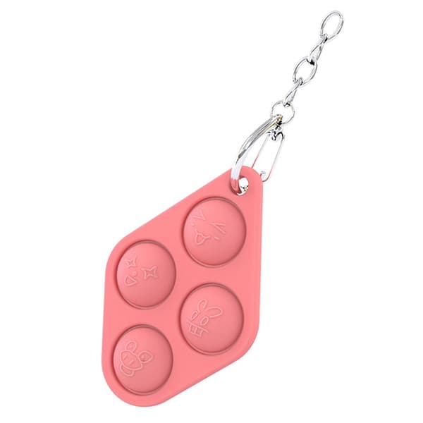 Mjuk Fidget Toy / Pop It / Simple Dimple Röd