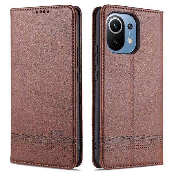 Xiaomi Mi 11 Lite - YAZUNSHI Pung etui Mörkgrön