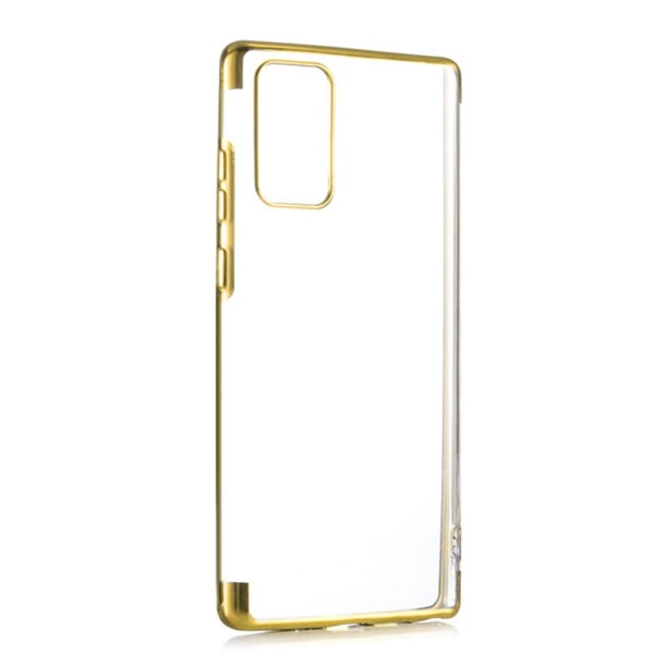 Samsung Galaxy A72 - Floveme silikondeksel Guld