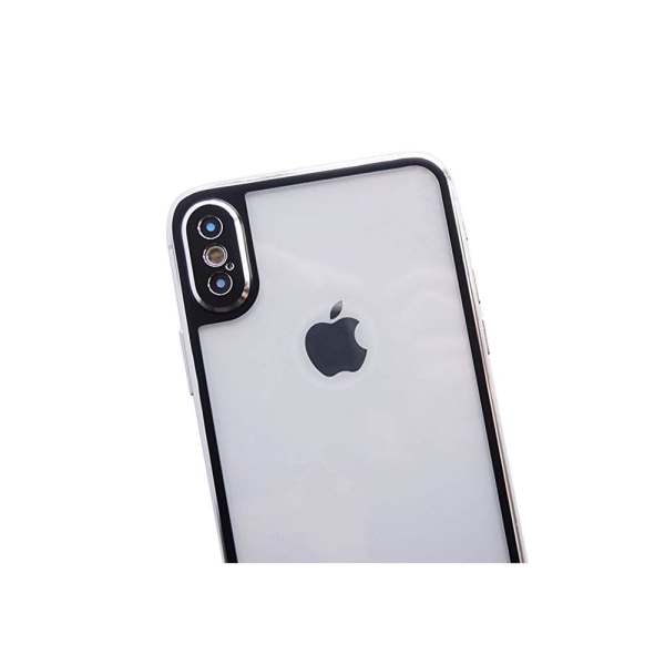 2-PACK HuTech Skydd för Baksidan (Aluminium) till iPhone XR Silver