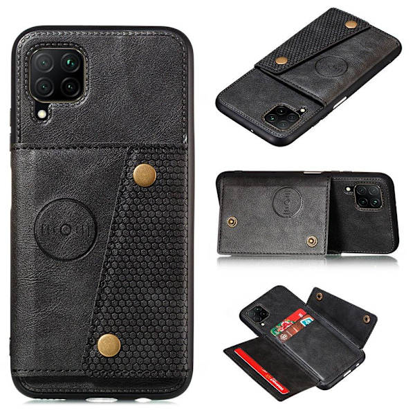 Samsung Galaxy A42 - Cover med kortholder Svart