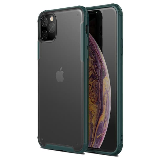 iPhone 11 Pro Max - Skyddande Bumper Skal (Wlons) Svart Svart
