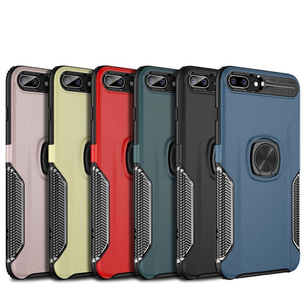 iPhone 6/6S PLUS - Stilrent Skal med Ringhållare (LEMAN) Petrol