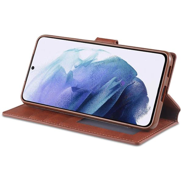 Samsung Galaxy S21 Plus - YAZUNSHI Pungetui Brun