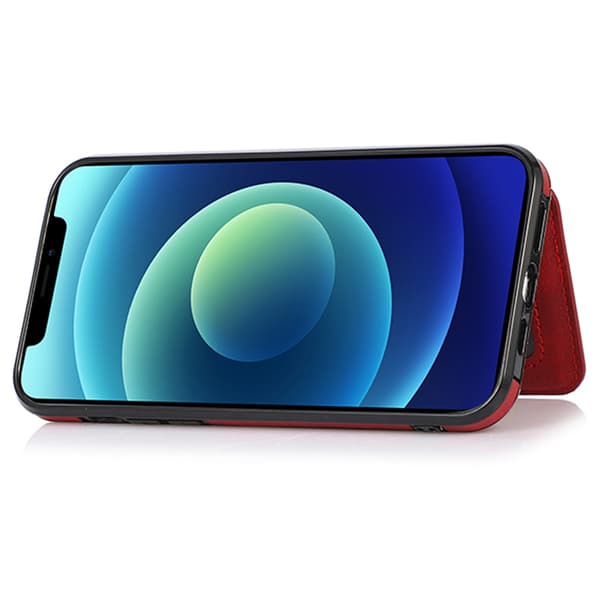 iPhone 14 Plus - Skal med Korthållare Blå