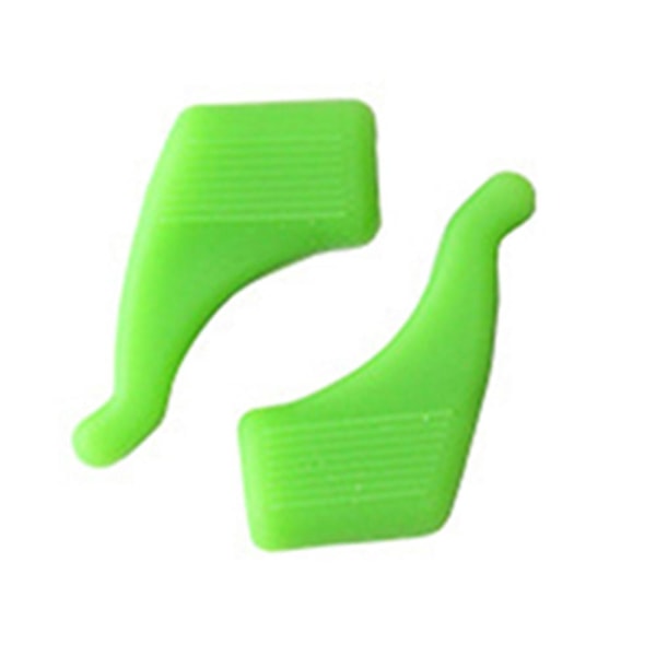 1-Par Anti-Slip Silikon Glasögon Krok Rosaröd