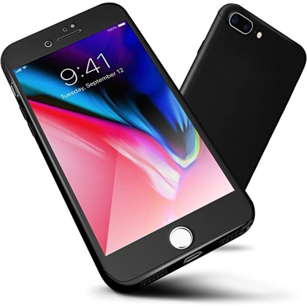 iPhone 7 Plus - Stilrent Dubbelskal (FLOVEME) Lila