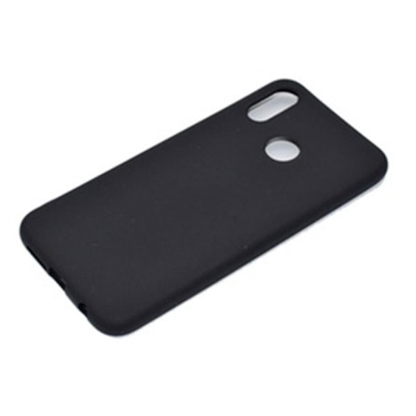 Matbehandlet silikoneskal til Huawei P20 Lite Svart