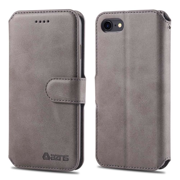 iPhone 6/6S - Effektfullt Yazunshi Plånboksfodral Svart