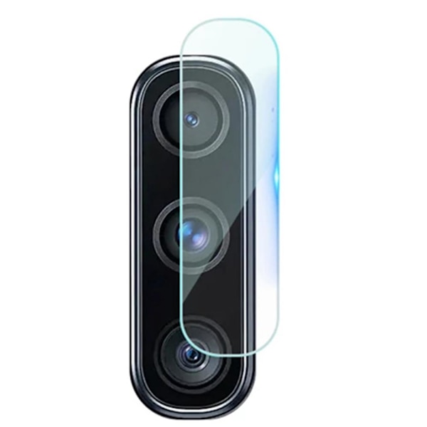 Samsung Galaxy A20s 1 Set Skal + Skärmskydd + Kameralinsskydd Transparent