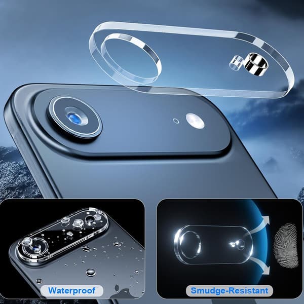 iPhone 17 Air Linsskydd 3-pack  Skydda Kameran utan Risk