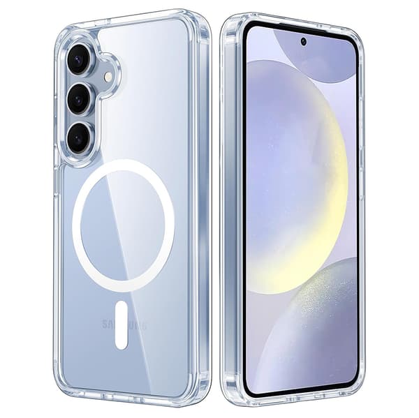 Samsung Galaxy S24 FE  Stötsäker design med kepsfunktion Transparent