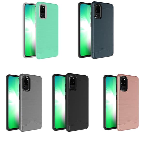 Samsung Galaxy S20 Ultra - Cover med kortrum JENSEN Grön