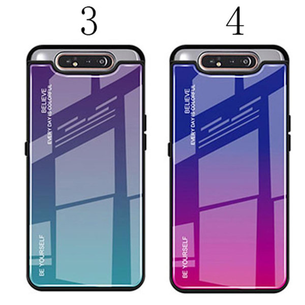 Samsung Galaxy A80 - Exklusivt Stilsäkert Skal (NKOBEE) LightPink 1