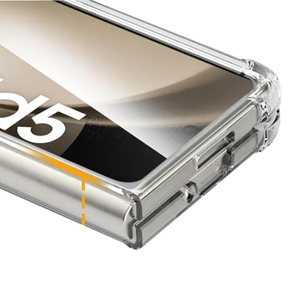 Airbag TPU-skal för Samsung Galaxy Z Fold 5 Transparent