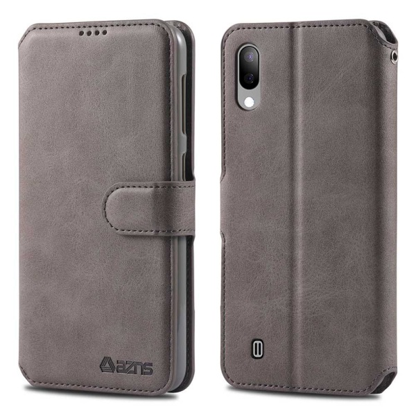 Samsung Galaxy A10 - Stilig AZNS Wallet-deksel Svart