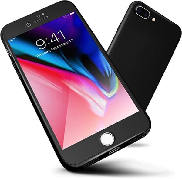 iPhone 7 Plus - Stilrent Dubbelskal (FLOVEME) Blå
