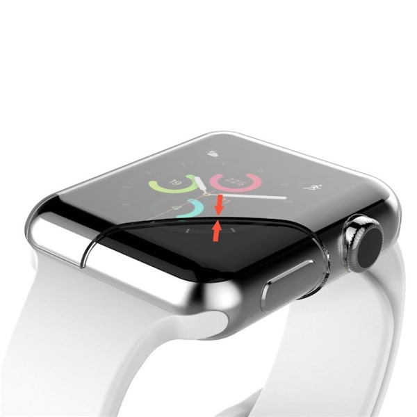 Apple Watch Series 1/2/3 42mm - Effektfullt Skyddsskal Transparent/Genomskinlig