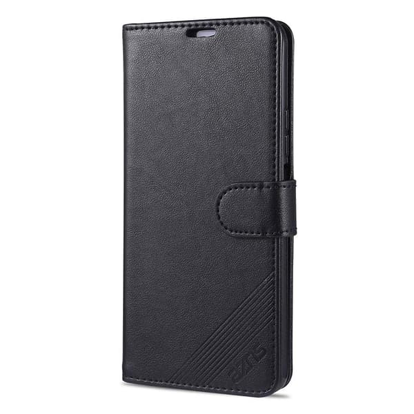 Xiaomi Mi 10T Pro - Plånboksfodral (AZNS) Svart