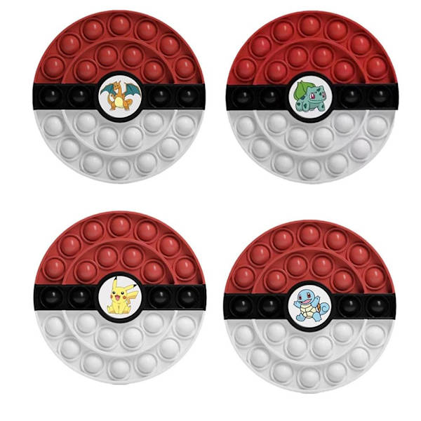 Fidget Toy Simple Dimple Pop It Pokéboll Charizard