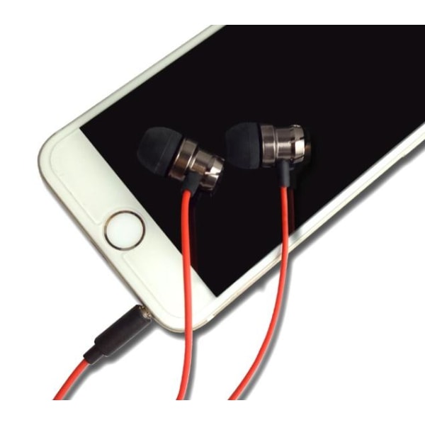 In-ear Hörlurar Hurricane Silver Silver