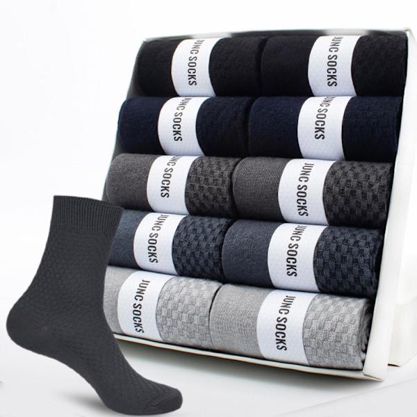 3-PACK Mjuka Strumpor (EUR 39-45) Blågrå