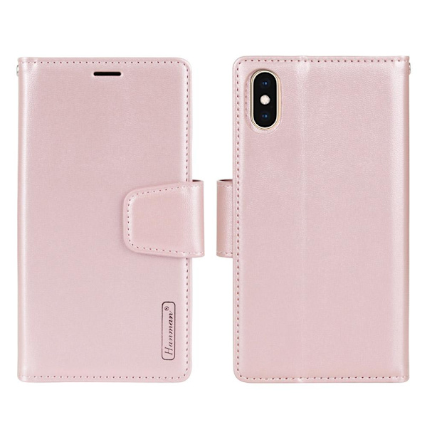 iPhone XS MAX - Professionellt Dubbelfunktion Plånboksfodral Blå