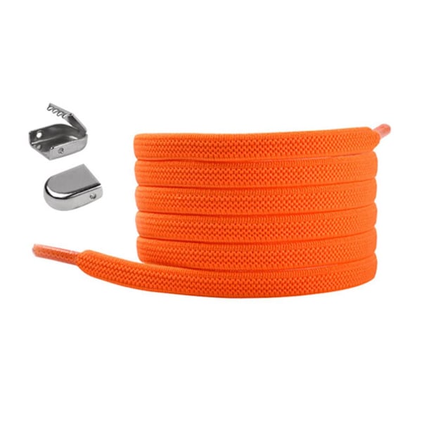 Elastiske snørebånd i flere farver Orange