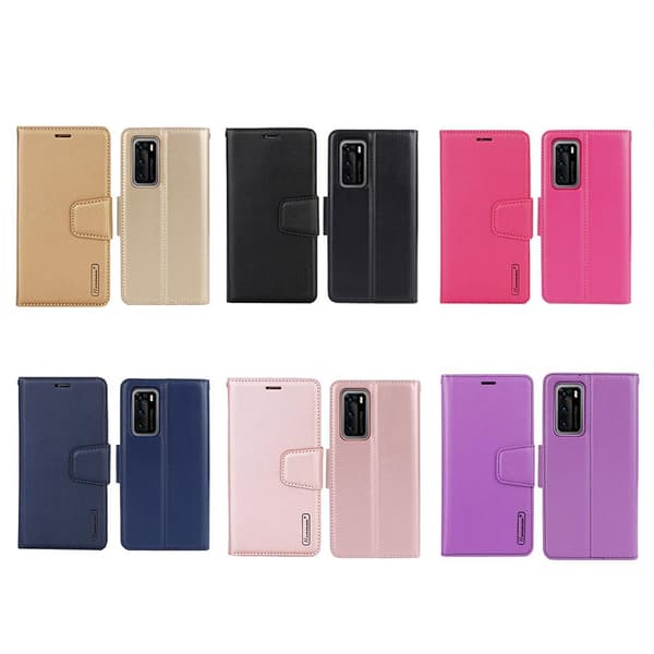 Huawei P40 - Plånboksfodral (Hanman) Roséguld