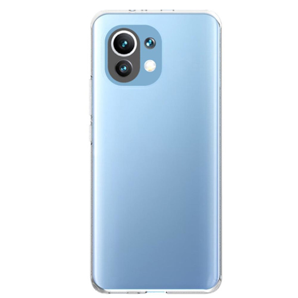 Xiaomi Mi 11 - FLOVEME Silikonskal Genomskinlig