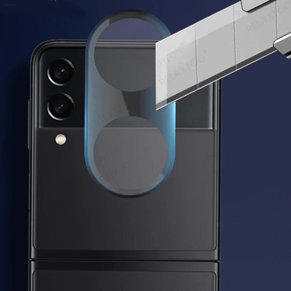 Samsung Galaxy Z Flip 3 Kameralinsskydd 2.5D HD Transparent