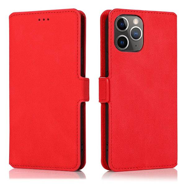 iPhone 12 Pro Max - Smart Plånboksfodral (FLOVEME) Mörkgrön