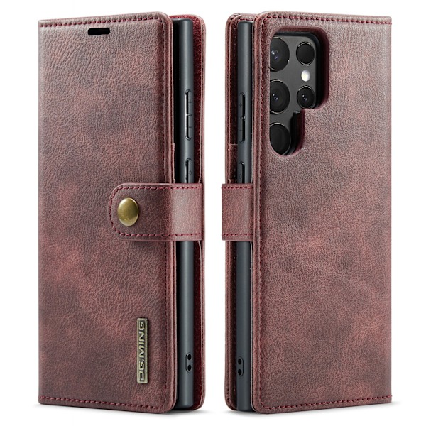 Samsung Galaxy S24 Ultra - 2-i-1 Magnetiskt Fodral Svart